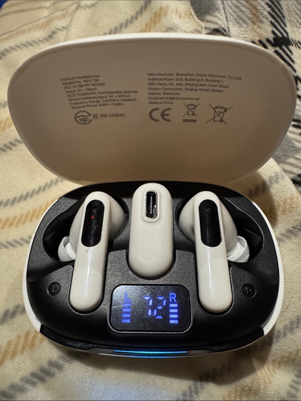 RYR Neo100 wireless gaming earbuds